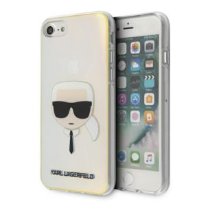 Karl Lagerfeld Iridescent Karl’s Head iPhone 7/8/SE 2020 telefontok (multicolor)