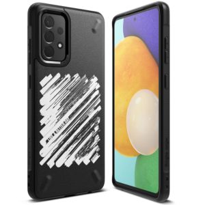 Ringke Onyx Durable TPU Case Samsung Galaxy A72 (fekete – satírozás)