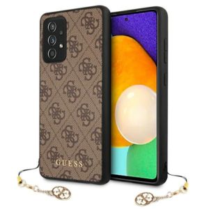 Guess 4G Charms Samsung Galaxy A72 A725 telefontok (barna)