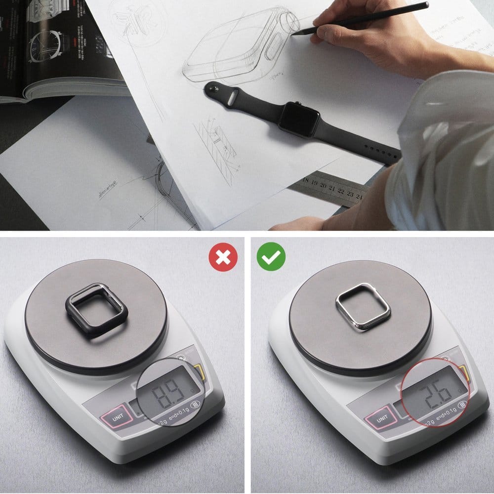 iTok webáruház - Ringke Ringke Bezel Apple Watch 4/5/6/SE 40mm kijelző védő fémkeret (rose gold) 7 Ringke Bezel Apple Watch 4/5/6/SE 40mm kijelző védő fémkeret (rose gold) - Image 7