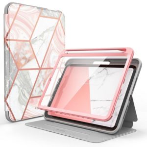 Supcase Cosmo iPad mini 6 8.3″ tok érintőceruza tartóval (rózsaszín)
