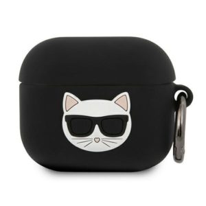 Karl Lagerfeld Silicone Choupette AirPods 3 szilikon tok (fekete)