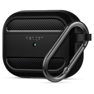 Spigen Rugged Armor AirPods Pro tartó (fekete)