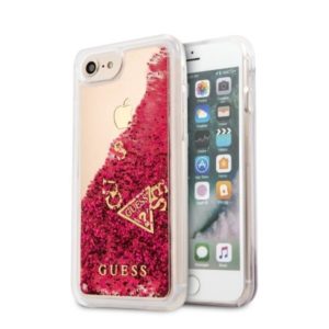 Guess Glitter Liquid iPhone 7/8/SE 2020 telefontok (málna)