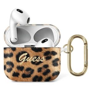 Guess Leopard Collection AirPods 3 tartó (arany)