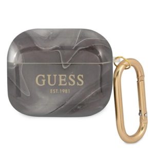 Guess Marble Collection AirPods 3 tartó (fekete)