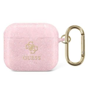 Guess Glitter Collection AirPods 3 tartó (rózsaszín)