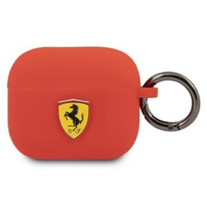Ferrari Silicone AirPods 3 tok (piros)