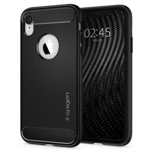 Spigen Rugged Armor iPhone Xr tok (fekete)