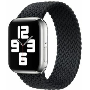 Xprotector fonott körpánt szíj Apple Watch 42/44/45mm, L (172mm) (fekete)