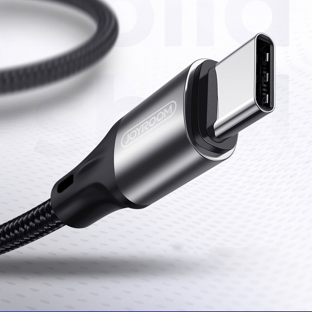 Joyroom USB - USB Type C kábel 3A 0.2m (piros) - Image 8