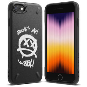 Ringke Onyx Durable TPU Case iPhone 7/8/SE 2020/SE 2022 (fekete – graffiti)