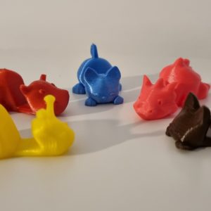 Állat figurás egyedi asztali telefontartó