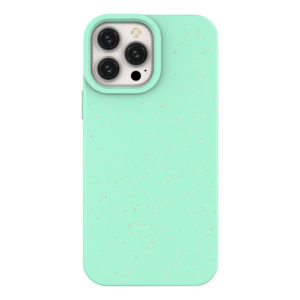 Eco Case Silicone iPhone 13 Pro Max hátlap tok (menta)