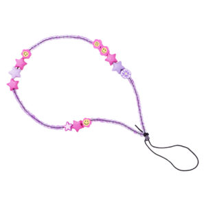 Telefontartó színes gyöngy lánc (minta 2)