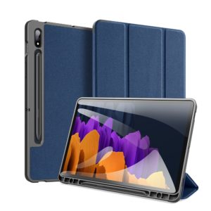 Dux Ducis Domo kitámasztható védőtok Samsung Galaxy Tab S7/S8 11″ (kék)