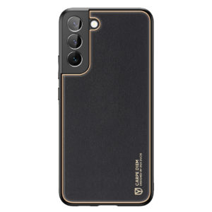 Dux Ducis Yolo elegáns tok műbőr bevonattal Samsung Galaxy S22 (fekete)