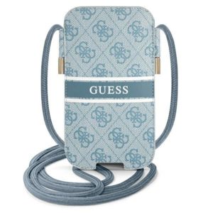 Guess 4G Stripe univerzális telefontáska (kék)