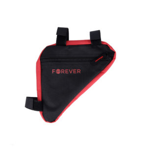 Forever FB-100 biciklis táska vázra (fekete-piros)