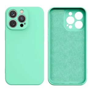Silicone Case szilikon tok iPhone 13 Pro Max (menta)