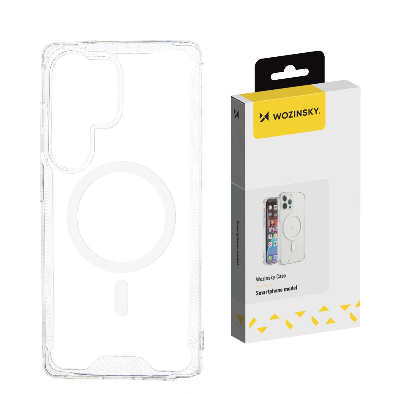 iTok webáruház - Wozinsky Wozinsky Clear Corner Case MagSafe Samsung Galaxy S25 tok (átlátszó) 1 Wozinsky Clear Corner Case MagSafe Samsung Galaxy S25 tok (átlátszó)