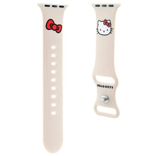 iTok webáruház - Hello Kitty Hello Kitty Silicone Kitty Head Apple Watch szilikon szíj 38/40/41mm (bézs) 3 Hello Kitty Silicone Kitty Head Apple Watch szilikon szíj 38/40/41mm (bézs) - Image 3