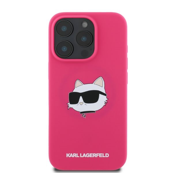 iTok webáruház - Karl Lagerfeld Karl Lagerfeld Silicone Choupette Head Print MagSafe tok iPhone 16 Pro Max készülékhez (fukszia) 3 Karl Lagerfeld Silicone Choupette Head Print MagSafe tok iPhone 16 Pro Max készülékhez (fukszia) - Image 3