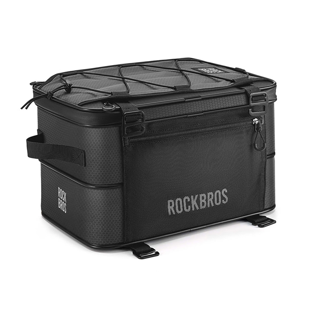 iTok webáruház - RockBros Rockbros A30 ROAD TO SKY Foldable Bike Bag for Trunk 15-30L (fekete) 1 Rockbros A30 ROAD TO SKY Foldable Bike Bag for Trunk 15-30L (fekete)
