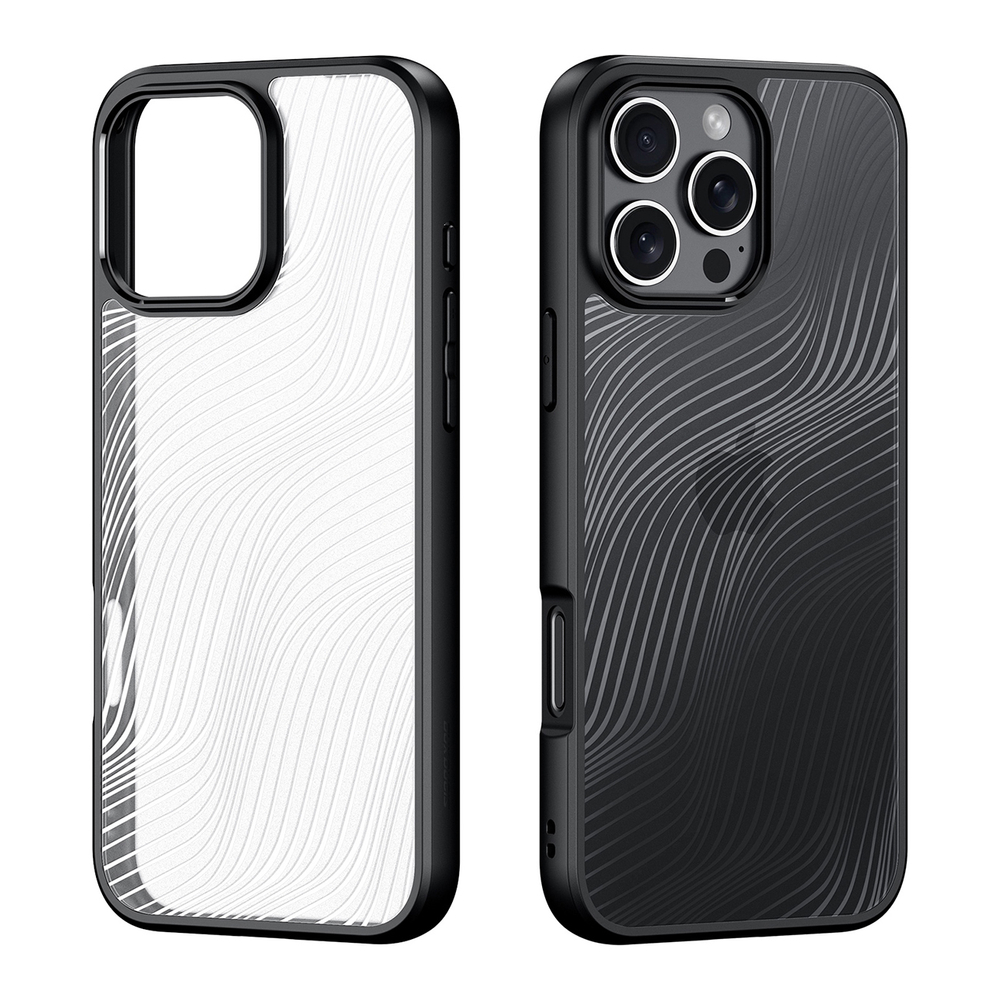iTok webáruház - Dux Ducis Dux Ducis Aimo tok iPhone 16 Pro Max készülékhez (fekete) 2 Dux Ducis Aimo Case for iPhone 16 Pro Max (fekete)