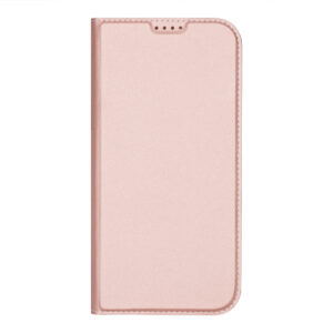 Dux Ducis Skin Pro flip tok kártyatartóval iPhone 16 Pro Max készülékhez (rózsaszín)
