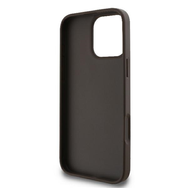 iTok webáruház - Guess Guess 4G Big Logo tok iPhone 16 Pro Max készülékhez (barna) 7 Guess 4G Big Logo iPhone 16 Pro Max Case (barna)