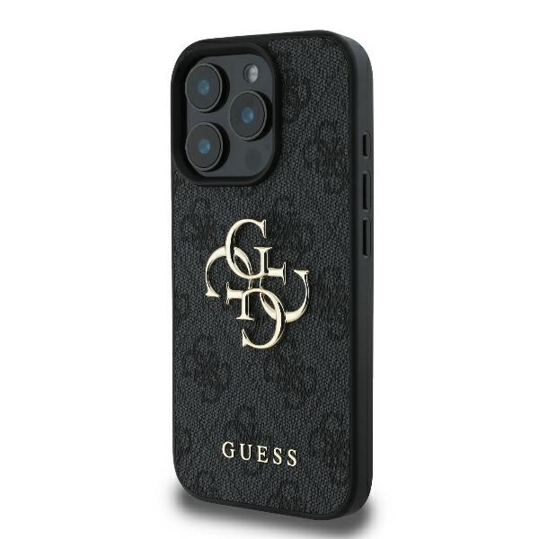 iTok webáruház - Guess Guess 4G Big Logo tok iPhone 16 Pro Max készülékhez (fekete) 2 Guess 4G Big Logo iPhone 16 Pro Max Case (fekete)