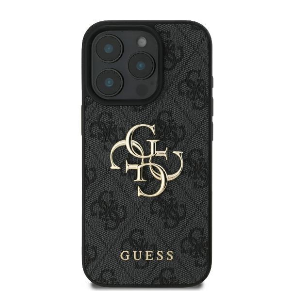 iTok webáruház - Guess Guess 4G Big Logo tok iPhone 16 Pro Max készülékhez (fekete) 3 Guess 4G Big Logo iPhone 16 Pro Max Case (fekete)