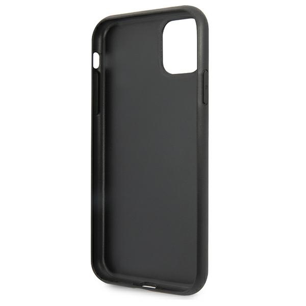 iTok webáruház - Guess Guess 4G Triangle Collection tok iPhone 11 / XR 6.1″ készülékhez (szürke) 4 Guess 4G Triangle Collection case for iPhone 11 6.1" / Xr (szürke)
