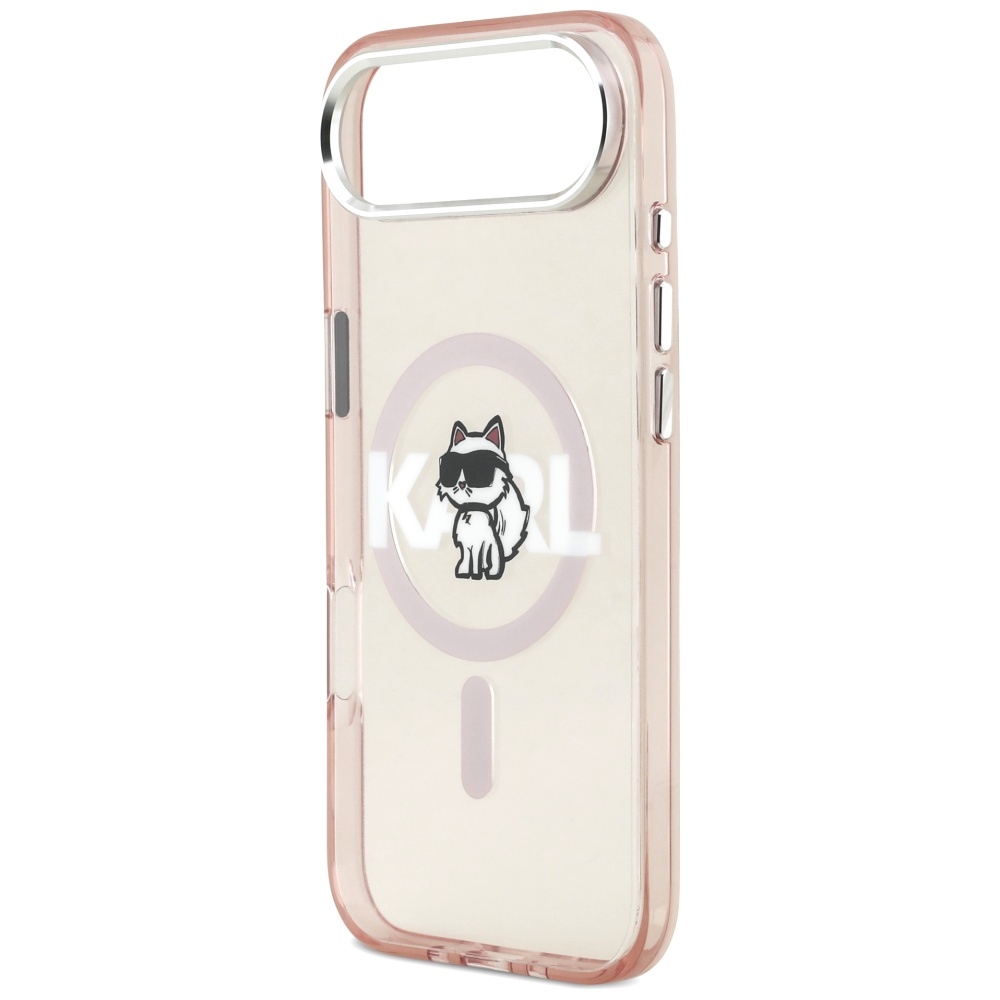 iTok webáruház - Karl Lagerfeld Karl Lagerfeld IML Choupette Sketch Logo MagSafe tok iPhone 17 Air készülékhez (rózsaszín) 6 Karl Lagerfeld IML Choupette Sketch Logo MagSafe Case for iPhone 17 Air (rózsaszín)