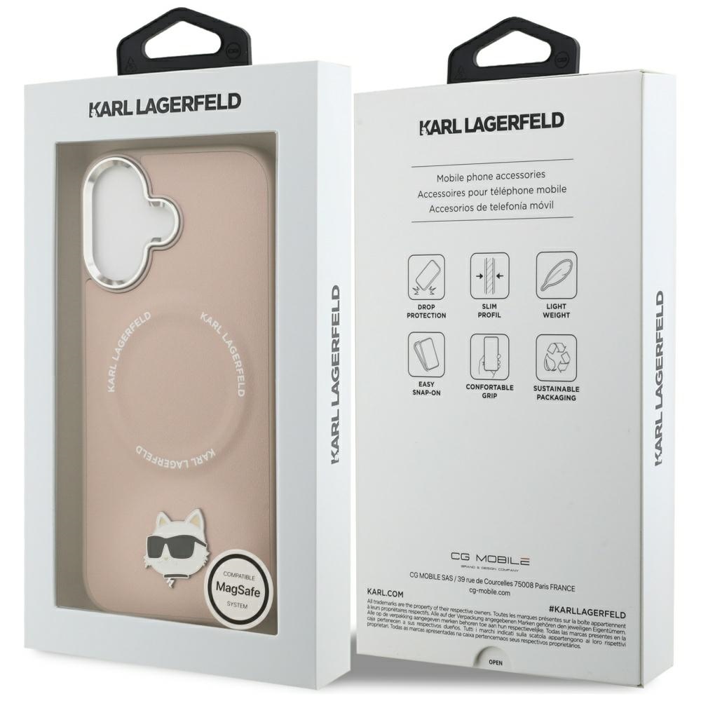 iTok webáruház - Karl Lagerfeld Karl Lagerfeld Choupette Pin MagSafe tok iPhone 17-hez (rózsaszín) 8 Karl Lagerfeld Choupette Pin MagSafe Case for iPhone 17 (rózsaszín)