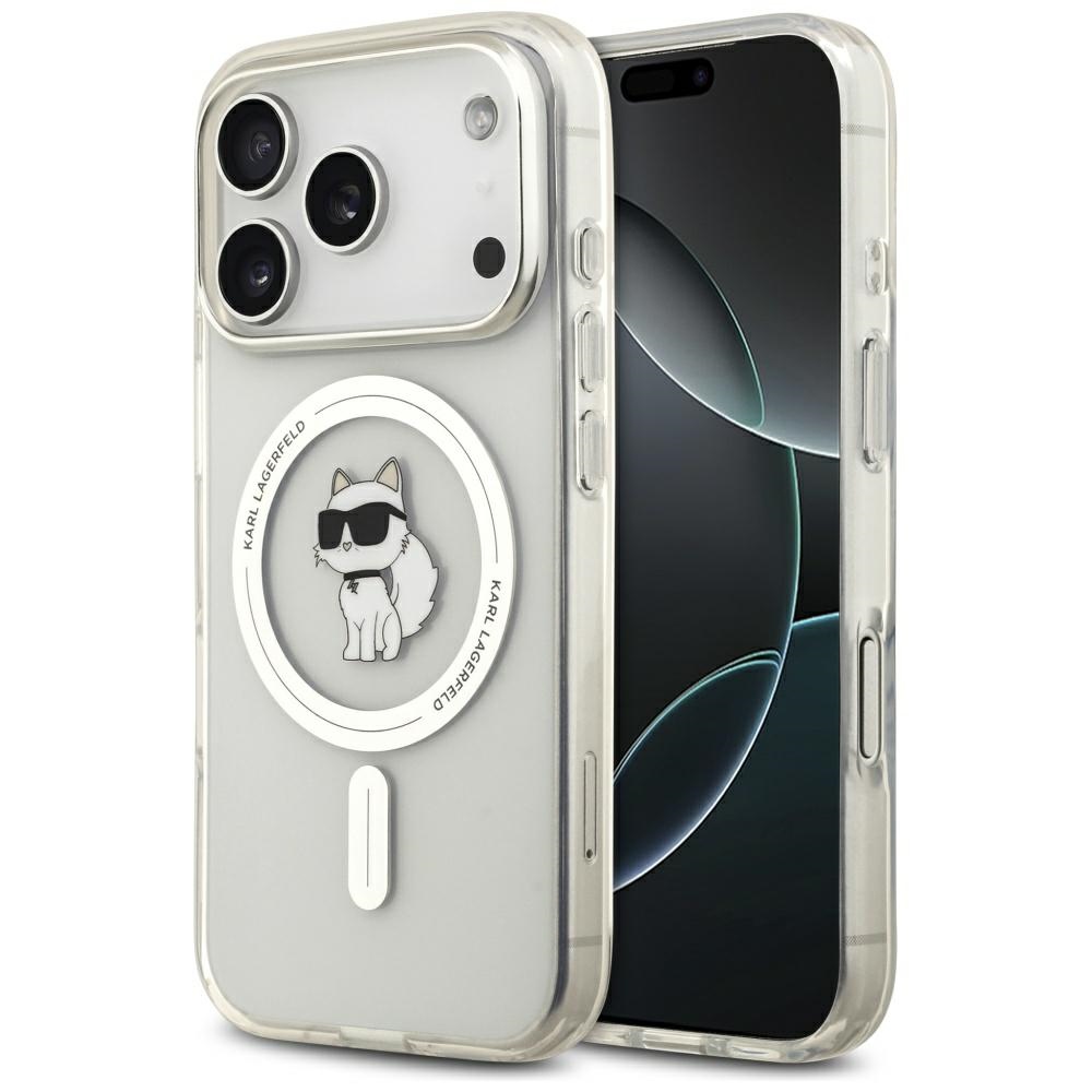 iTok webáruház - Karl Lagerfeld Karl Lagerfeld IML Choupette MagSafe tok iPhone 17 Pro Max készülékhez (átlátszó) 1 Karl Lagerfeld IML Choupette MagSafe Case for iPhone 17 Pro Max (átlátszó)