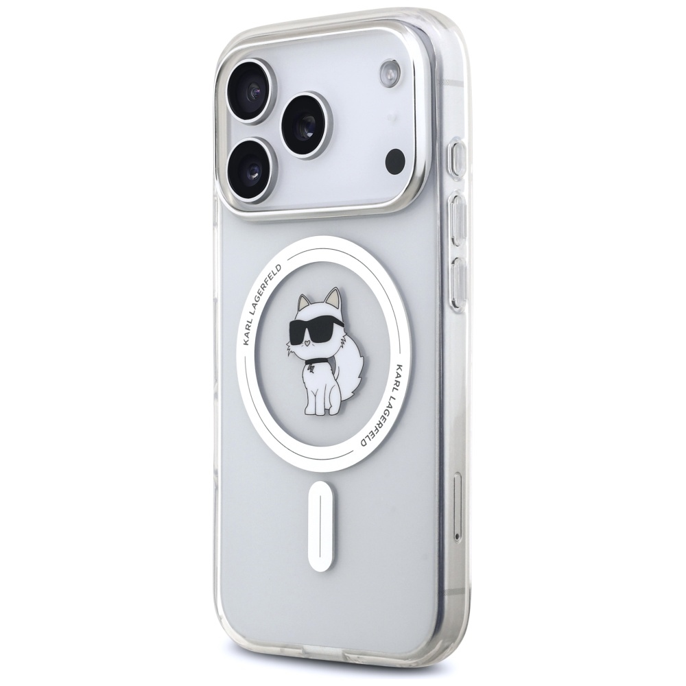 iTok webáruház - Karl Lagerfeld Karl Lagerfeld IML Choupette MagSafe tok iPhone 17 Pro Max készülékhez (átlátszó) 2 Karl Lagerfeld IML Choupette MagSafe Case for iPhone 17 Pro Max (átlátszó)