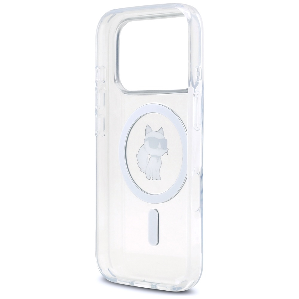 iTok webáruház - Karl Lagerfeld Karl Lagerfeld IML Choupette MagSafe tok iPhone 17 Pro Max készülékhez (átlátszó) 7 Karl Lagerfeld IML Choupette MagSafe Case for iPhone 17 Pro Max (átlátszó)