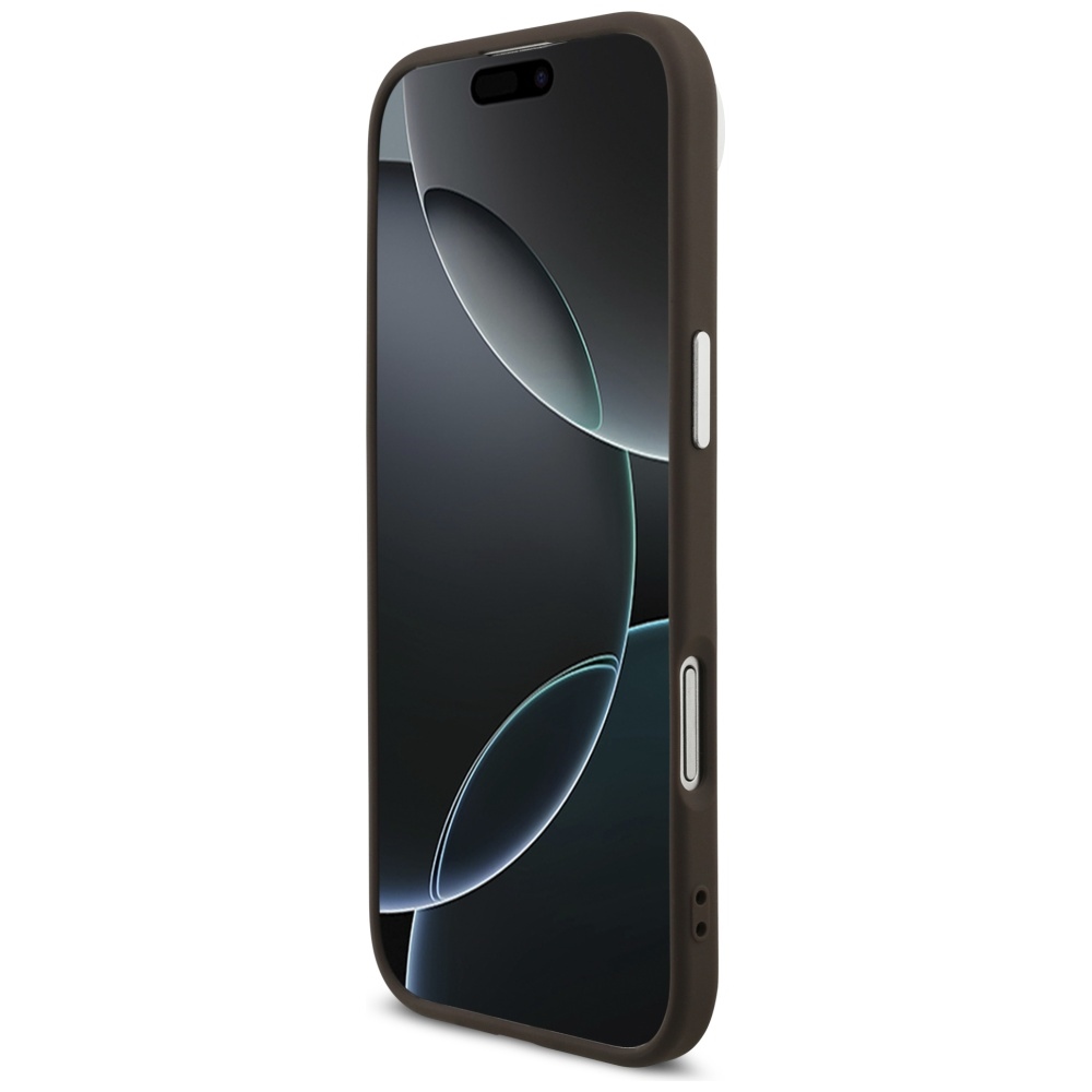iTok webáruház - Guess Guess 4G Big 4G Classic Logo tok iPhone 17 Air készülékhez (barna és ezüst) 5 Guess 4G Big 4G Classic Logo case for iPhone 17 Air (barna és ezüst)