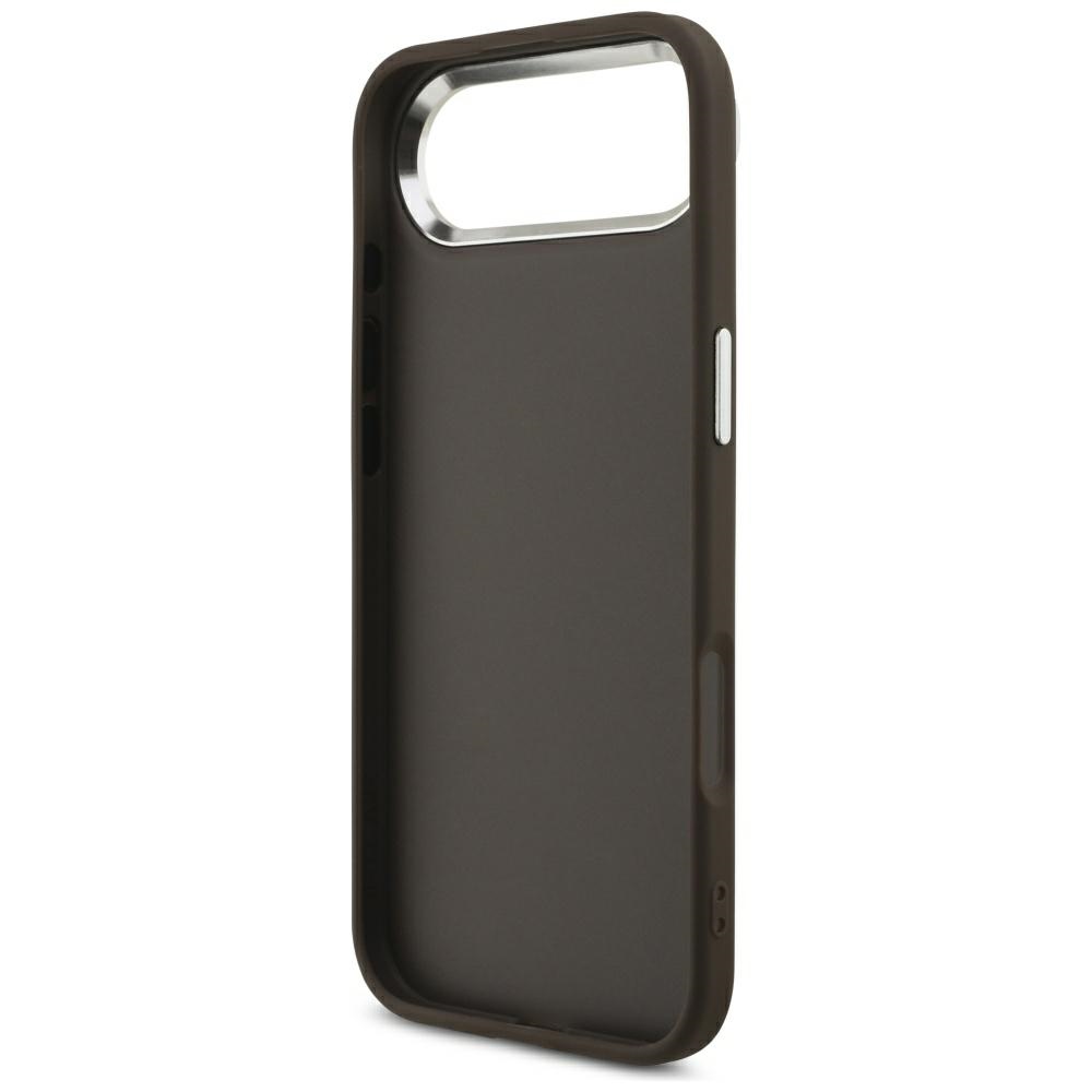 iTok webáruház - Guess Guess 4G Big 4G Classic Logo tok iPhone 17 Air készülékhez (barna és ezüst) 7 Guess 4G Big 4G Classic Logo case for iPhone 17 Air (barna és ezüst)