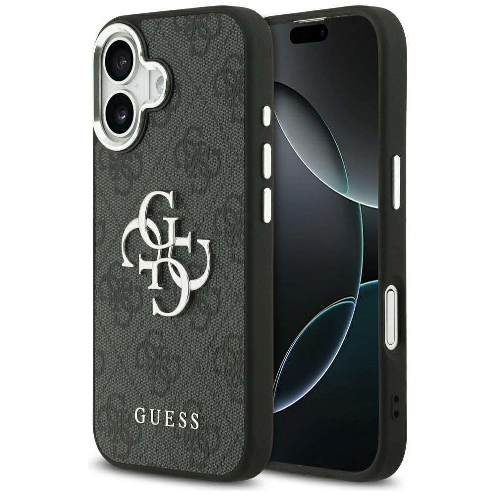 iTok webáruház - Guess Guess 4G Big 4G Classic Logo tok iPhone 17-hez (fekete) 1 Guess 4G Big 4G Classic Logo Case for iPhone 17 (fekete)