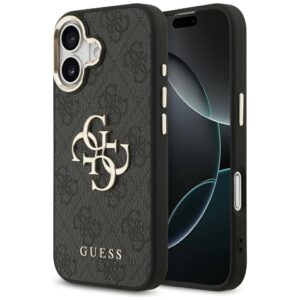 Guess 4G Big 4G Classic Logo iPhone 17 tok (fekete és arany)