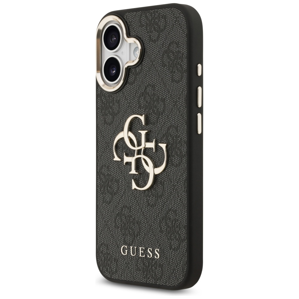 iTok webáruház - Guess Guess 4G Big 4G Classic Logo iPhone 17 tok (fekete és arany) 2 Guess 4G Big 4G Classic Logo Case for iPhone 17 (fekete és arany)