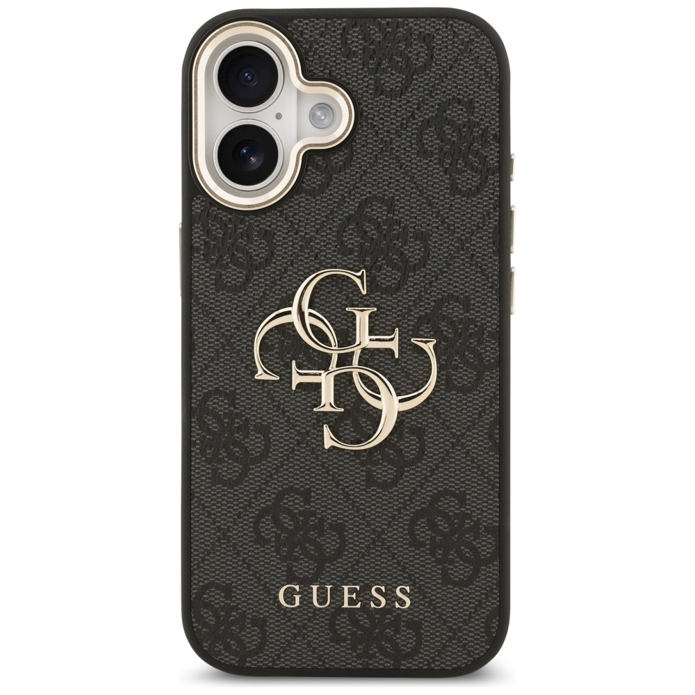 iTok webáruház - Guess Guess 4G Big 4G Classic Logo iPhone 17 tok (fekete és arany) 3 Guess 4G Big 4G Classic Logo Case for iPhone 17 (fekete és arany)