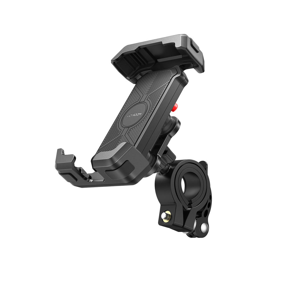 iTok webáruház - Joyroom Joyroom JR-ZS428 rezgéscsillapító telefontartó kormányra (fekete) 1 Joyroom JR-ZS428 shockproof handlebar holder for motorcycle, bike, scooter (fekete)