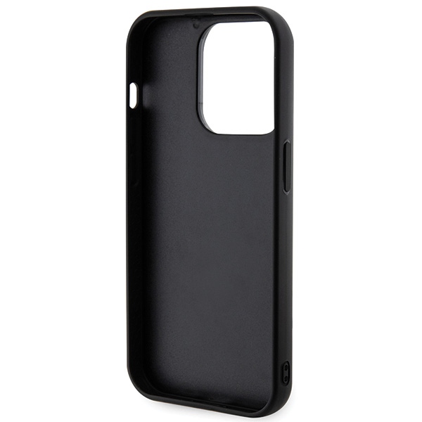 iTok webáruház - Karl Lagerfeld Karl Lagerfeld 3D Rubber Glitter Logo tok iPhone 15 Pro készülékhez (fekete) 7 Karl Lagerfeld 3D Rubber Glitter Logo iPhone 15 Pro Case (fekete)