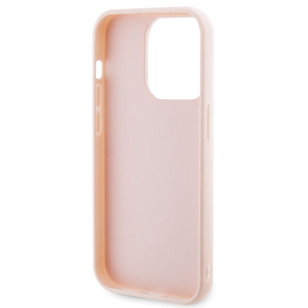 iTok webáruház - Karl Lagerfeld Karl Lagerfeld 3D Rubber Glitter Logo tok iPhone 15 Pro készülékhez (rózsaszín) 7 Karl Lagerfeld 3D Rubber Glitter Logo case for iPhone 15 Pro (rózsaszín)