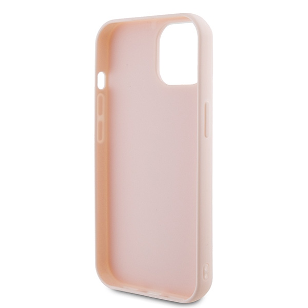 iTok webáruház - Karl Lagerfeld Karl Lagerfeld 3D Rubber Glitter Logo tok iPhone 15 Plus / 14 Plus készülékhez (rózsaszín) 7 Karl Lagerfeld 3D Rubber Glitter Logo case for iPhone 15 Plus (rózsaszín)