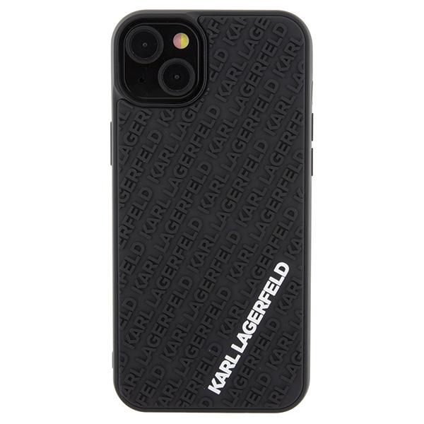 iTok webáruház - Karl Lagerfeld Karl Lagerfeld 3D Rubber Multi Logo tok iPhone 15 Plus / 14 Plus készülékhez (fekete) 3 Karl Lagerfeld 3D Rubber Multi Logo case for iPhone 15 Plus (fekete)